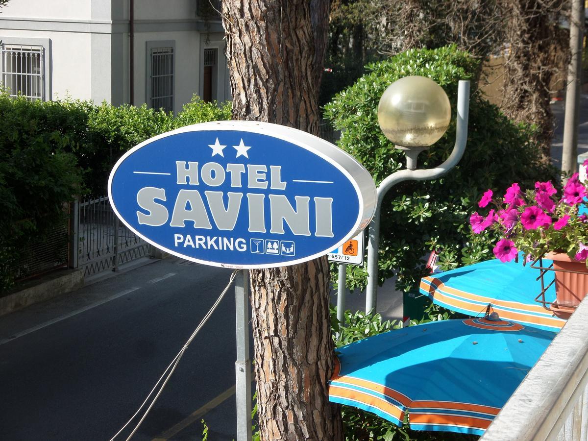 Hotel Savini Rimini Buitenkant foto